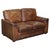 Vintage Halo Two Seater Brown Leather Sofa For Sale - Image 16 of 16
