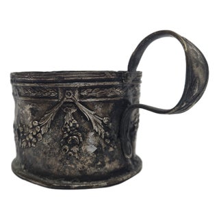 Antique Art Nouveau Tea Basket, 1900s For Sale