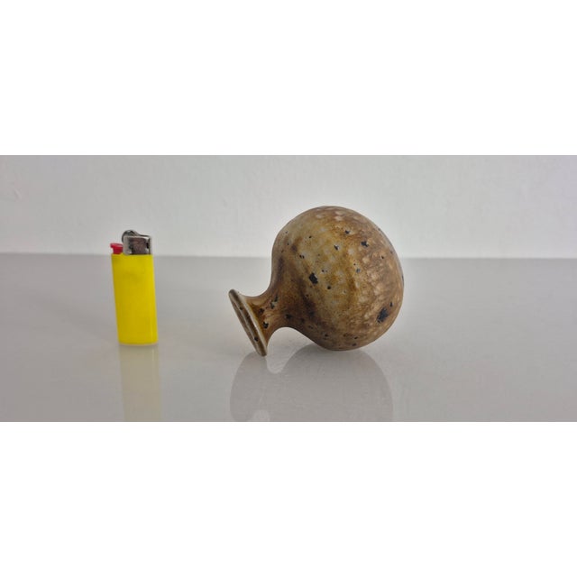 Small Studio Ceramic Vase, Denmark, 1960s For Sale - Image 6 of 15
