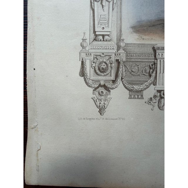 Achille Devéria, Promenade Costume, 1847, Lithograph For Sale - Image 11 of 12