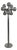 1970s Sonneman Chrome Mirrored Globe Floor Lamp For Sale