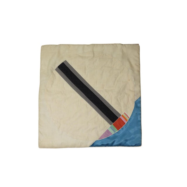 Eugenio Carmi, Italian Abstract Tapestry, 1980s, Silk For Sale - Image 15 of 15