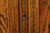 Antique Jacobean Renaissance Tudor Oak Blind China Cabinet Bookcase Cupboard For Sale - Image 11 of 15