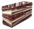 "Riccio" Console With Bronze and Burl Walnut, Hand Crafted For Sale