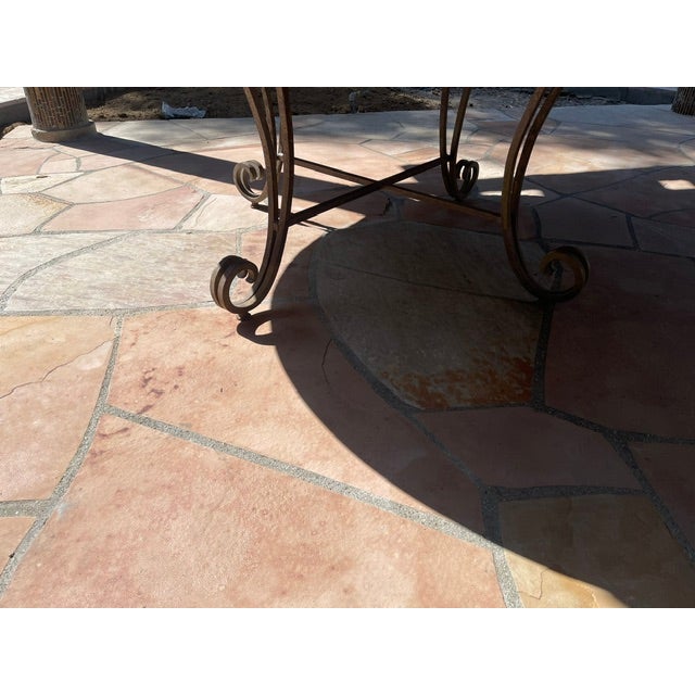 2000 - 2009 Outdoor/Indoor Granite Dining Table For Sale - Image 5 of 7