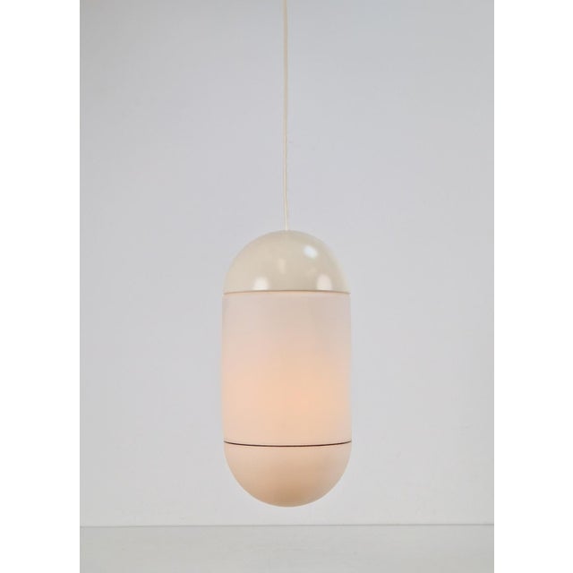 Vintage Pill Pendant Lamp in Milk Glass from Peill & Putzler, Germany, 1960s For Sale - Image 15 of 15