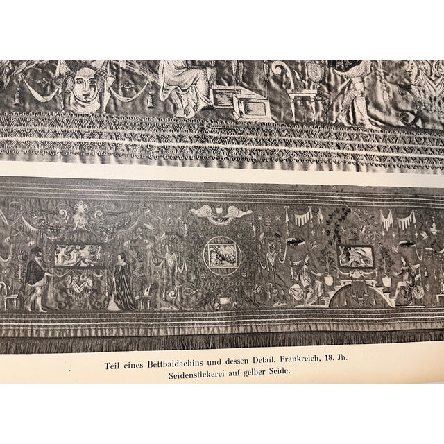 Figurative Antique Tapestry Design Print For Sale - Image 3 of 6