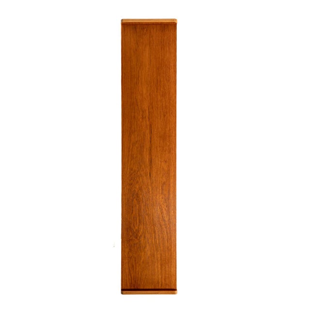 Scandinavian Teak Sideboard with Glass Door, 1950s For Sale - Image 9 of 11