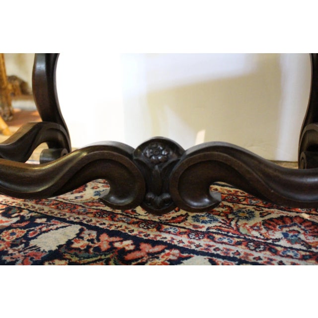 Late 19th Century Late 19th Century Pair of Louis XIV Style Fauteuils (Open Arm Chairs) For Sale - Image 5 of 6