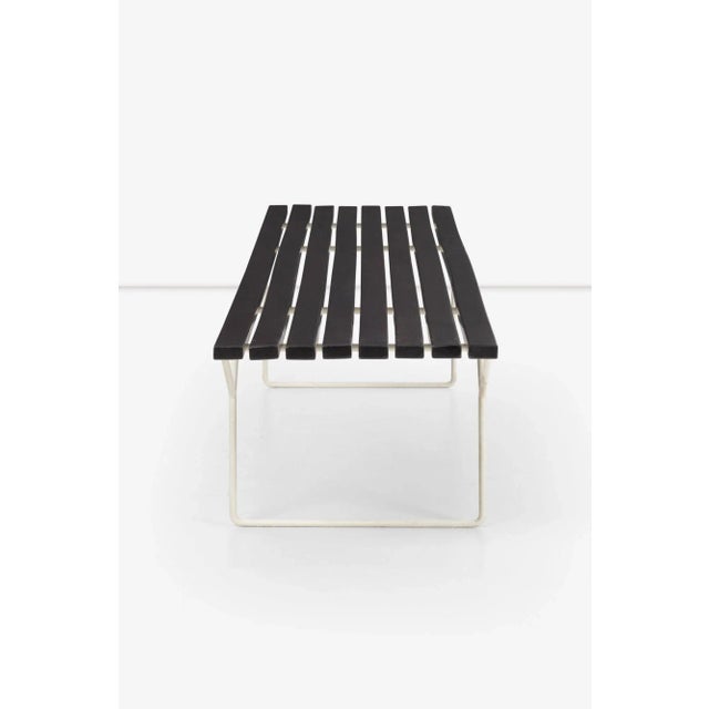 Harry Bertoia Early Solid Rosewood Slat Bench 1951 First Year Production For Sale In Chicago - Image 6 of 9