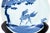 Ceramic Antique 19th Century Chinese Blue and White Porcelain Qilin Dishes - A Pair For Sale - Image 7 of 13
