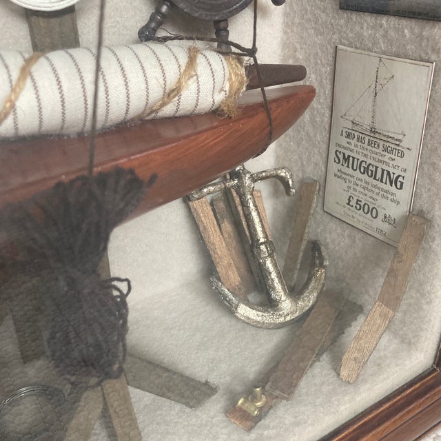 America's Cup-Themed Shadow Box Diorama For Sale - Image 10 of 12