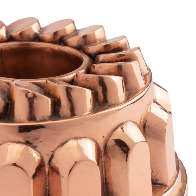 English Copper “coin” Bundt Mold With Tin Lining, 1800's For Sale In Chicago - Image 6 of 10