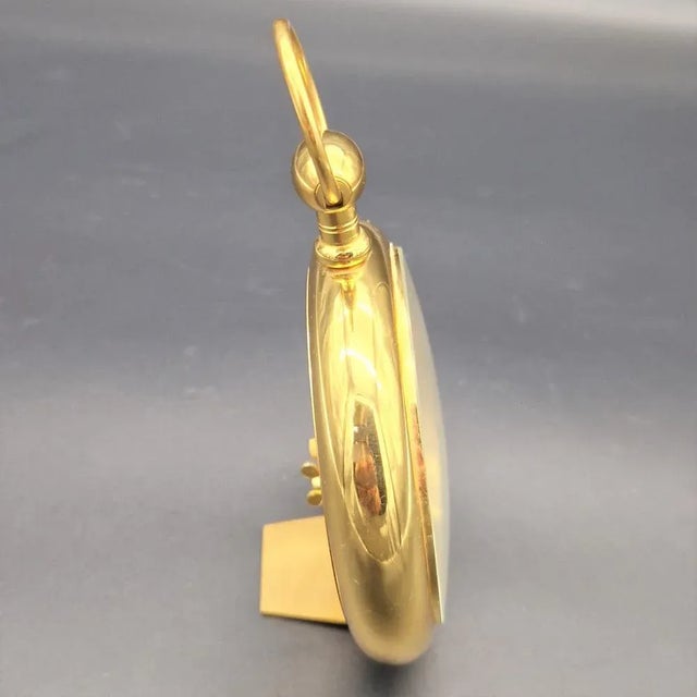 Mid-Century Skeleton Table Clock from Jaeger-Lecoultre, 1970s For Sale - Image 6 of 9