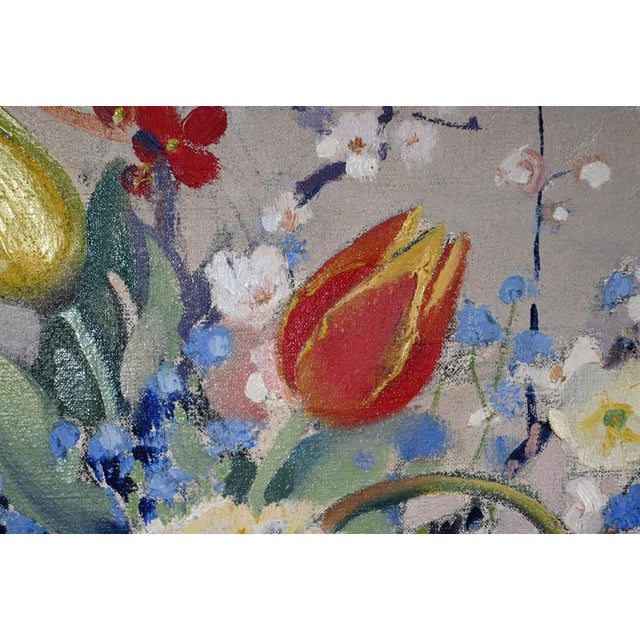 Aqua A. Lagrange, Still Life, 1920s, Oil on Canvas, Framed For Sale - Image 8 of 18