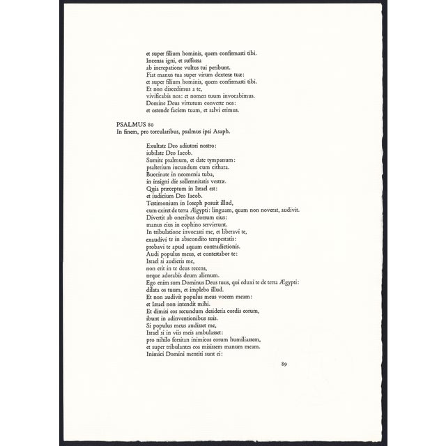 Printmaking Materials 1968 Salvador Dalí Biblia Sacra "Ecce Homo" (Behold Face of Man, Jesus) For Sale - Image 7 of 10