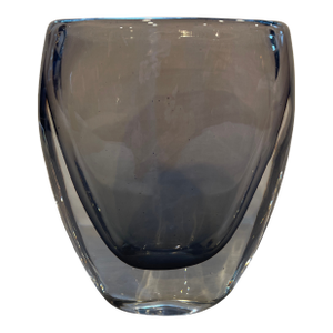 Orrefors' Art Glass Vase by Nils Landberg, Circa 1950-1960s