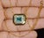 Gia Certified Natural 1.76Cts Emerald Diamond 18k Solid Gold Necklace For Sale In Dallas - Image 6 of 17