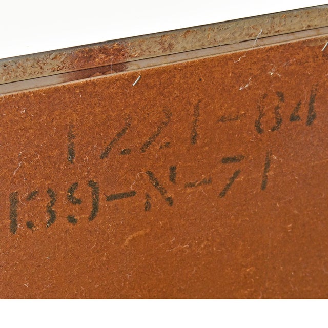 Restored 1970s Yellow and White Broyhill Chapter One Record Media Cabinet For Sale - Image 11 of 14