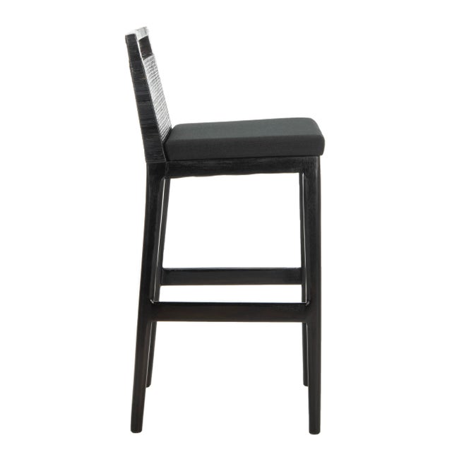 2020s Taylor Barstool in Black For Sale - Image 5 of 10