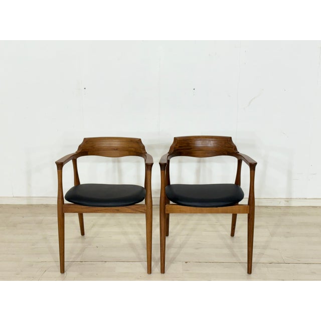 Danish Style Dining Chairs, Set of 3 For Sale - Image 10 of 13