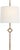 Studio VC for Visual Comfort Signature Cranston Small Sconce in Gilded Iron with Linen Shade For Sale