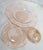Mid 20th Century Mid 20th Century Pink Depression Glass Pieces Covered Dish and Rimmed Bowl For Sale - Image 5 of 15