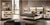 Early 21st Century Casa Milano Poesia 5-Piece Italian High Gloss Bedroom Set With Led Bed For Sale - Image 5 of 10