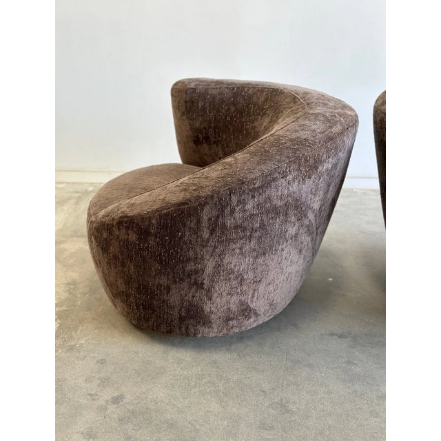 1980s Kagan Style Lounge Chairs - Pair For Sale - Image 10 of 10