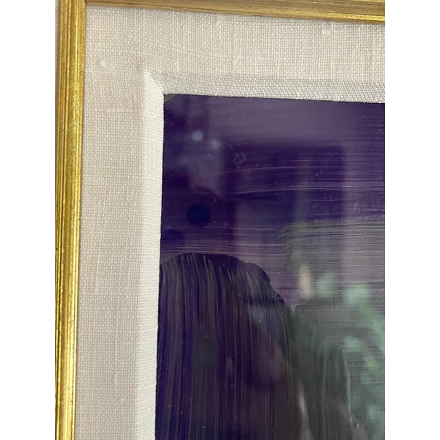 Glass Peter Max “Cosmic Runner on Blends” Hand-Signed Hand-Embellished Mixed Media Pop Art Print For Sale - Image 7 of 8