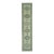 Turkish Oushak Rug 2'9" x 12'4" #19114 For Sale