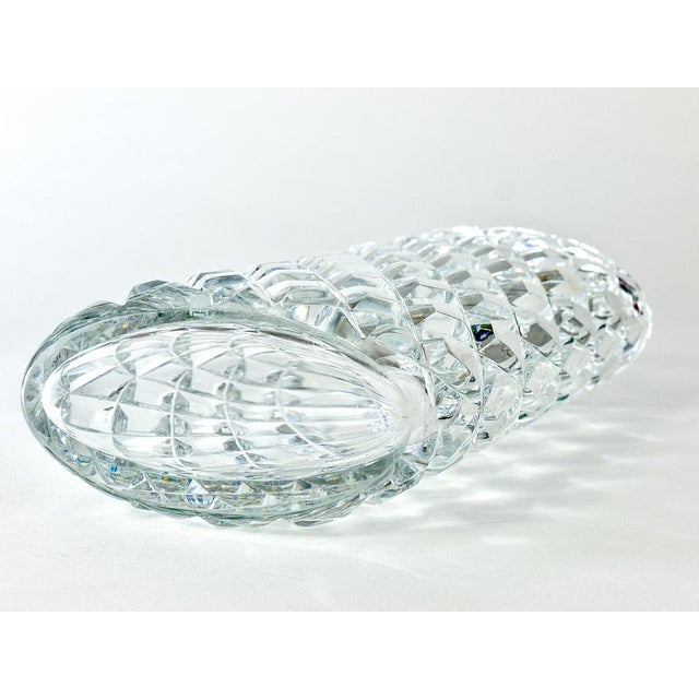 Austrian Facetted Crystal Glass Vase by Claus Josef Riedel, 1970s For Sale - Image 11 of 18
