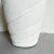 Postmodern Off White Sculpted Swirl Ceramic Table Lamp For Sale In Miami - Image 6 of 7