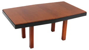 Teak Haagse School Extendable Table by Toko v/d Pol Semarang, 1920s