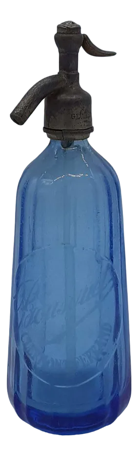 Seltzer Bottle from Bousquet Clermont Ferrand, France, 1930s
