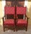 Set of Italian Walnut High Chairs For Sale - Image 9 of 9