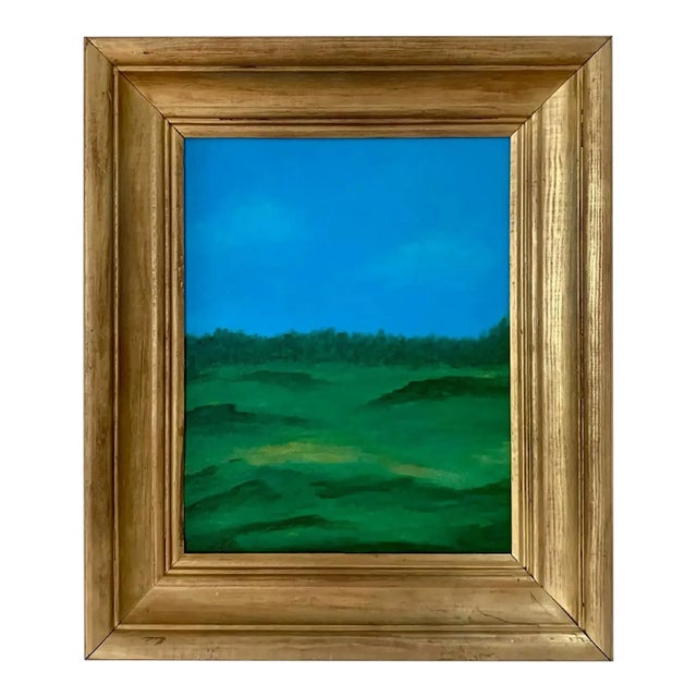 Contemporary American Acrylic Landscape, Framed For Sale