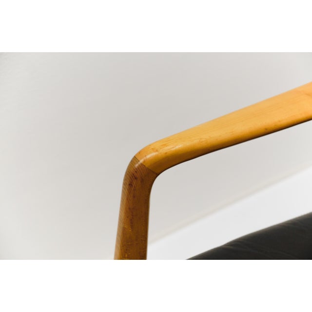 Mid-Century Modern Scandinavian Armchairs and Ottoman, 1960s, Set of 3 For Sale - Image 12 of 14