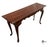 Vintage Chippendale Style Mahogany Finish Console Table For Sale In Greensboro - Image 6 of 9