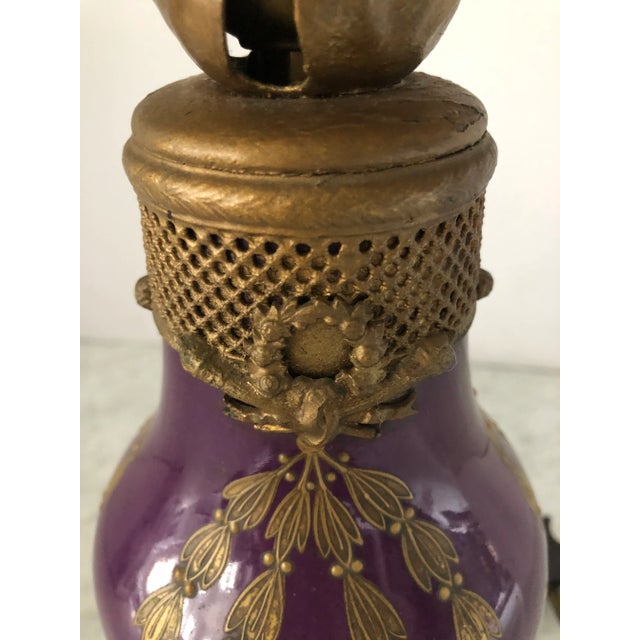 1920s French Antique Table Lamp For Sale - Image 4 of 12