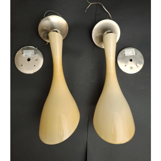 1960s Adjustable Incamiciato Sconces by Vistosi, a Pair For Sale - Image 10 of 12