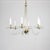 Early 21st Century Fine Polished Brass and Clear Artisan Glass Chandelier by ZAVADSKI, 2022 For Sale - Image 5 of 5