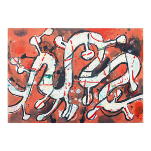 Elfi Schuselka Abstract Composition Mixed Media