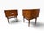 Mid-Century Modern Mid-Century Modern American of Martinsville Accord Walnut Nightstands - Set of 2 For Sale - Image 3 of 10