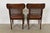 Ralph Lauren for Henredon English Regency Walnut and Cane Side Chairs or Dining Chairs, Pair For Sale - Image 12 of 15