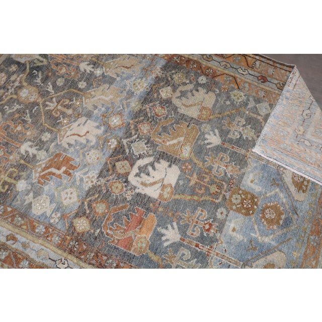 Persian Zabihi Collection Persian Malayer Accent Size Rug For Sale - Image 3 of 8