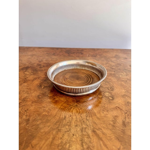 Antique Victorian Wine Coasters, 1860, Set of 2 For Sale - Image 4 of 7