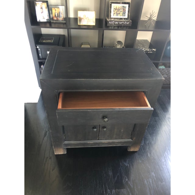 Pottery Barn Dawson Side Table Chairish
