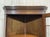 Brown Vintage English Mahogany Corner Cabinet, 1950s For Sale - Image 8 of 12