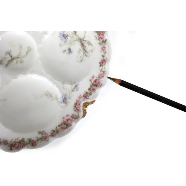 Antique Haviland & Co. Limoges Oyster Plates - Set of 6 For Sale - Image 13 of 14